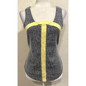 Jamie Sadock Vtg Y2k Grey/Yellow Active Golf Tank Top